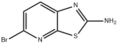 2-AMINO-5-BROMOTHIAZOLO[5,4-B]PYRIDINE Struktur