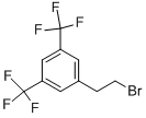 1-(2-bromoethyl)-3,5-bis(trifluoromethyl)benzene 结构式
