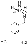 3-(苯基甲基)-3,8-二氮杂双环[3.2.1]辛烷二盐酸盐 结构式