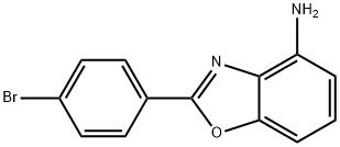 2-(4-BROMO-PHENYL)-BENZOOXAZOLE-4-YLAMINE Struktur