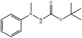 TERT-BUTYL 2-METHYL-2-PHENYLHYDRAZINE-1-CARBOXYLATE Struktur