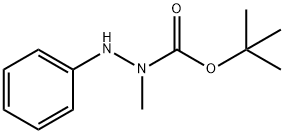 TERT-BUTYL 1-METHYL-2-PHENYLHYDRAZINE-1-CARBOXYLATE Struktur