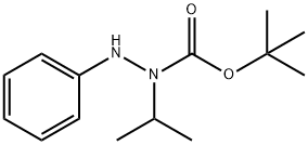 TERT-BUTYL 1-(1-METHYLETHYL)-2-PHENYLHYDRAZINE-1-CARBOXYLATE Struktur