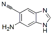 1H-Benzimidazole-5-carbonitrile,  6-amino-|