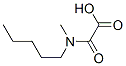 Acetic  acid,  2-(methylpentylamino)-2-oxo- Struktur