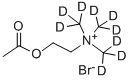 臭化アセチルコリン-D9(N,N,N-トリメチル-D9) 化学構造式