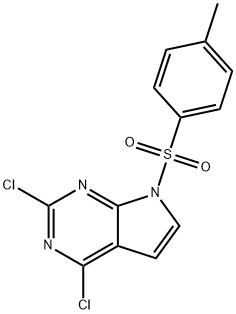 2,4-Dichloro-7-tosyl-7H-pyrrolo[2,3-d]pyriMidine