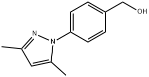 [4-(3,5-Dimethyl-1H-pyrazol-1-yl)phenyl]methanol Structure