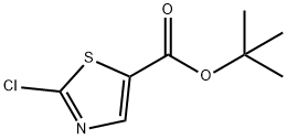 tert-butyl 2-chloro-1,3-thiazole-5-carboxylate Struktur