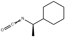 イソシアン酸(R)-(-)-1-シクロヘキシルエチル 化学構造式