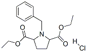 1-苄基-2,5-吡咯烷羧酸二乙酯(HCL),93478-48-9,结构式