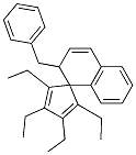 2'-BENZYL-2,3,4,5-TETRAETHYL-2'H-SPIRO[CYCLOPENTA[2,4]DIENE-1,1'-NAPHTHALENE] Structure
