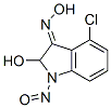 4-클로로-2-하이드록시-1-니트로소인돌린-3-원옥심