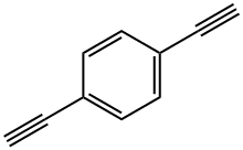 1,4-ジエチニルベンゼン 化学構造式