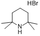 2,2,6,6-テトラメチルピペリジン臭化水素酸塩 化学構造式