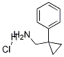 (Phenylcyclopropyl)methylamine Hydrochloride Struktur