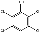 2,3,5,6-TETRACHLOROPHENOL Struktur