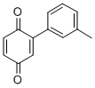2-(3-Methylphenyl)-p-benzoquinone97%,93504-10-0,结构式