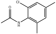 2-CHLORO-4,6-DIMETHYL ACETANILIDE Struktur