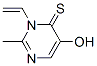 3-ethenyl-5-hydroxy-2-methyl-pyrimidine-4-thione Structure