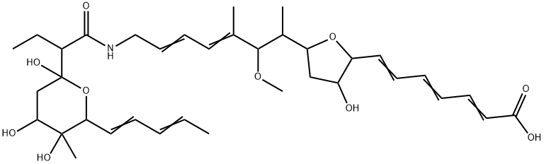 抗生物質L-681217 化学構造式