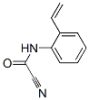 Carbonocyanidic  amide,  N-(2-ethenylphenyl)- Structure