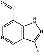 3-CHLORO-1H-PYRAZOLO[4,3-C]PYRIDINE-7-CARBALDEHYDE