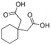 1,1-CYCLOHEXANEDIACETIC ACID Struktur