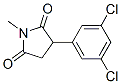 3-(3,5-dichlorophenyl)-1-methyl-2,5-pyrrolidinedione,93553-55-0,结构式