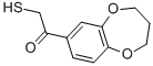 1-(3,4-Dihydro-2Hbenzo[b][1,4]dioxepin-7-yl)-2-mercapto-ethanone Structure