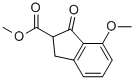 7-Methoxy-1-oxo-indan-2-carboxylic acid methyl ester Structure