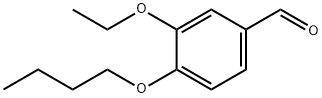 4-ブトキシ-3-エトキシベンズアルデヒド 化学構造式