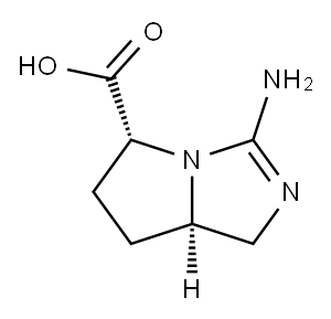 1H-Pyrrolo[1,2-c]imidazole-5-carboxylicacid,3-amino-5,6,7,7a-tetrahydro-,cis-(9CI) Structure