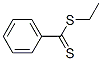 Benzenecarbodithioic acid ethyl ester Structure
