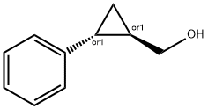 反式-2-苯基环丙基)甲醇, 936-98-1, 结构式