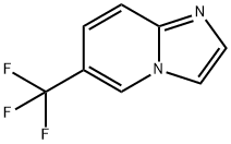 6-(トリフルオロメチル)イミダゾ[1,2-A]ピリジン 化学構造式