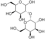 2-O-(a-D-Galactopyranosyl)-D-galactose Struktur