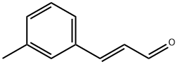 2-PROPENAL, 3-(3-METHYLPHENYL)-,(2E) Structure