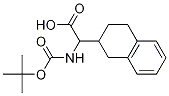 2-(BOC-氨基)-2-(1,2,3,4-四氢-2-萘基)乙酸, 936214-27-6, 结构式