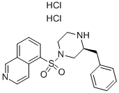 (S)-5-(3-Benzyl-piperazine-1-sulfonyl)-isoquinoline dihydrochloride, 936233-03-3, 结构式