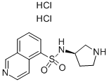 (R)-Isoquinoline-5-sulfonic acid pyrrolidin-3-ylamide dihydrochloride Structure