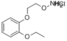 O-[2-(2-Ethoxy-phenoxy)-ethyl]-hydroxylamine hydrochloride Struktur