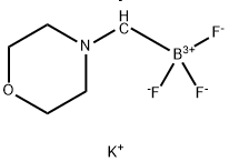 Potassium (morpholin-4-yl)methyltrifluoroborate Structure