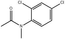 2',4'-二氯-正-甲基乙酰苯胺,93646-27-6,结构式