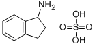 1-氨基茚满硫酸盐 (雷沙吉兰),936474-09-8,结构式