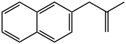 2-メチル-3-(2-ナフチル)-1-プロペン 化学構造式