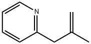 2-メチル-3-(2-ピリジル)-1-プロペン 化学構造式