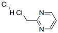 2-(クロロメチル)ピリミジン塩酸塩 化学構造式