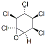 (1S,2S,3R,4S,5S,6R)-1,2,3,4,5-pentachloro-7-oxabicyclo[4.1.0]heptane Struktur