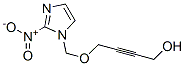 2-Butyn-1-ol, 4-((2-nitro-1H-imidazol-1-yl)methoxy)- Struktur